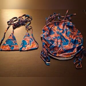 1 Bikini Top And Skirt Size Small